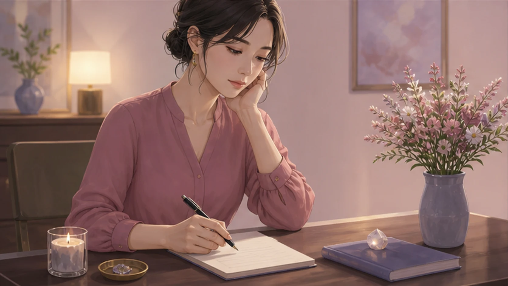 元恋人への連絡を迷い、書きかけのメッセージを見つめる人物のイメージ