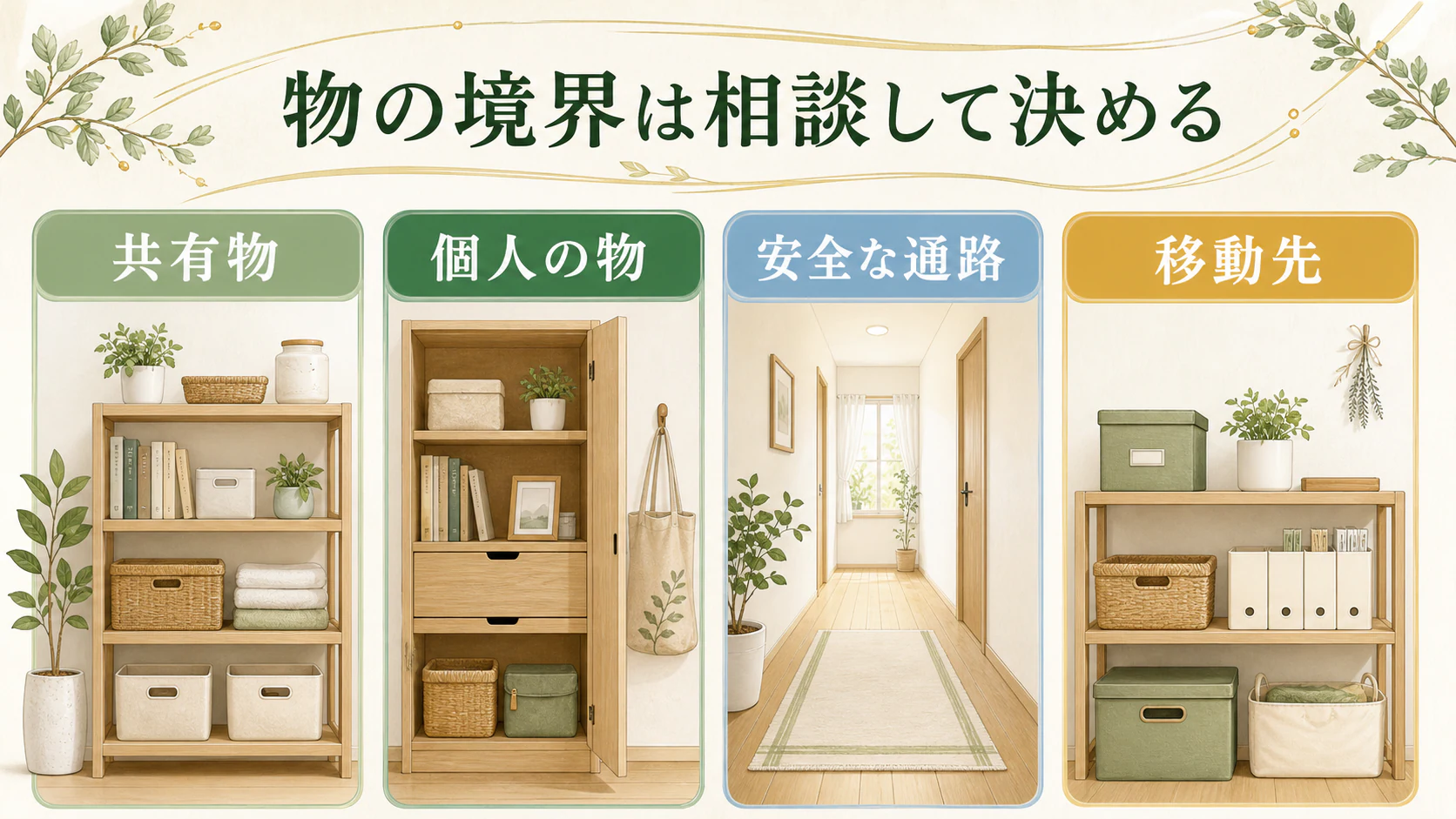 一人暮らしの間取りから玄関・窓・座る場所の気を相談するイメージ