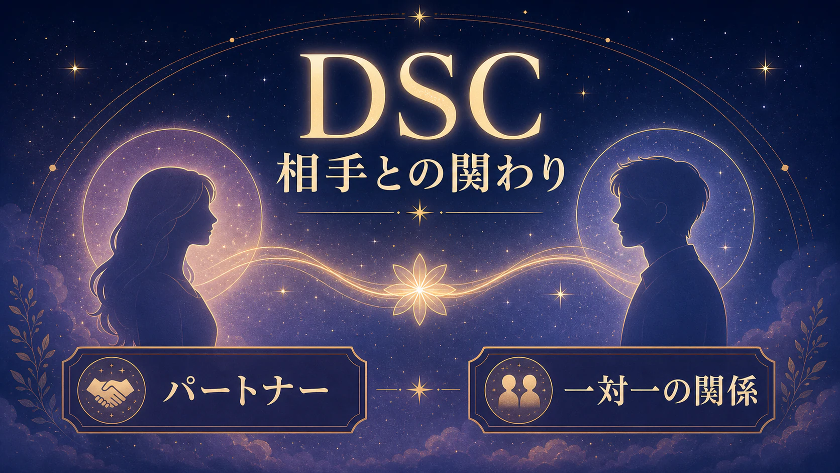 DSCは「相手との関わり」を初心者向けに整理した図