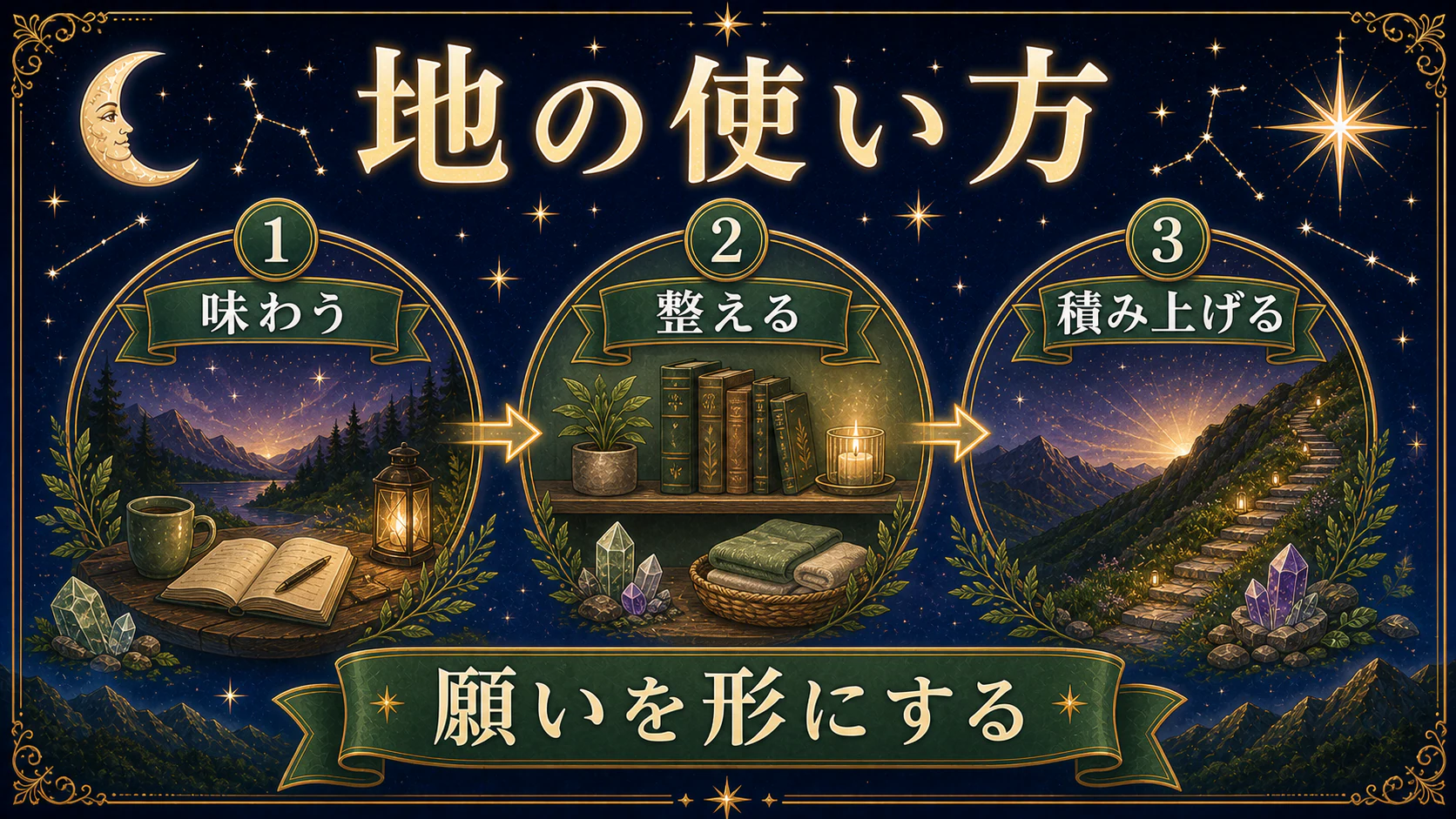 3つの地はどう違う?を初心者向けに整理した図