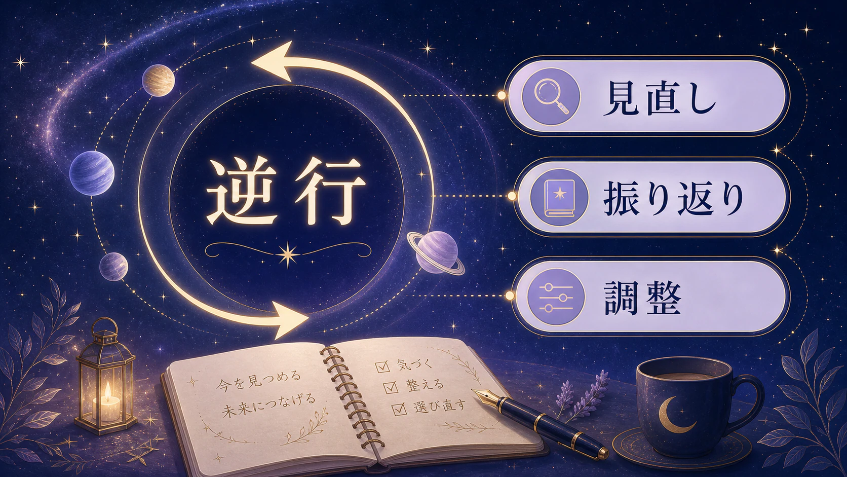 逆行は見直しのサインとして読むを初心者向けに整理した図